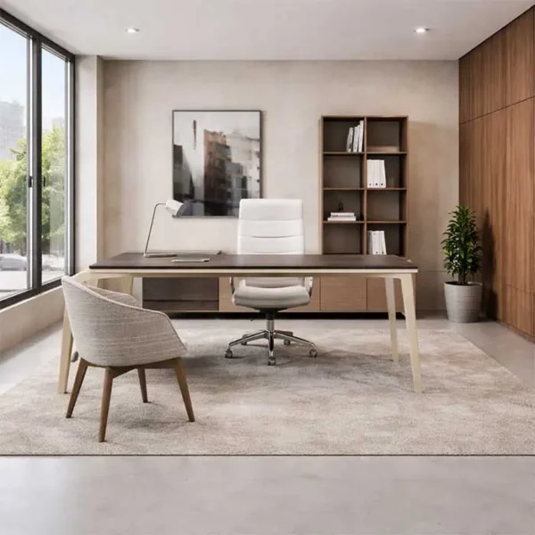 Corby veneer desks