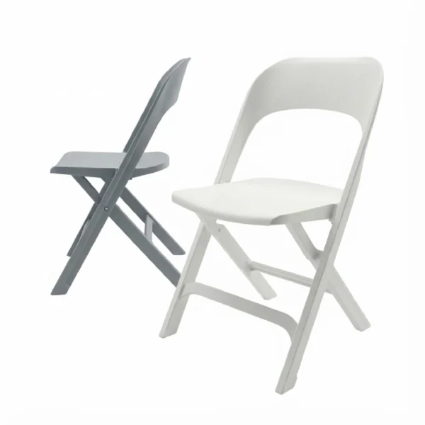 Flap folding chairs