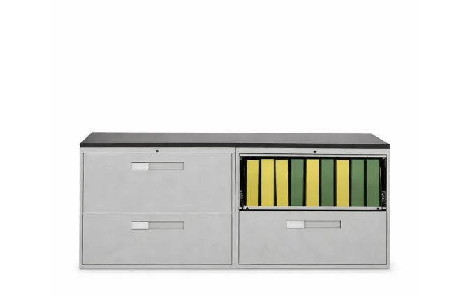 horizontal lateral file storage cabinet