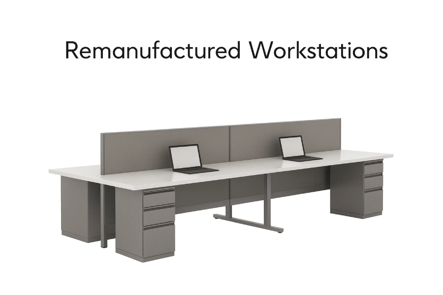 remanufactured office workstations
