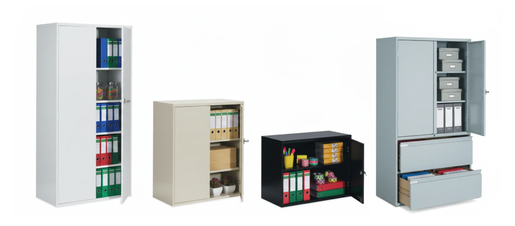 storage cabinets