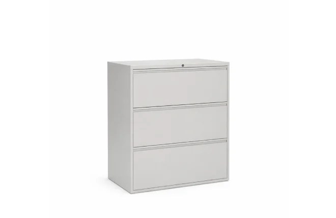 three drawer lateral file storage cabinet
