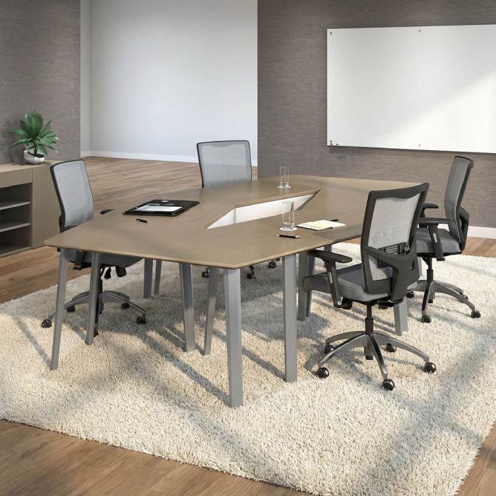 Triman Table Tri-One Tables | heartlandofficefurniture