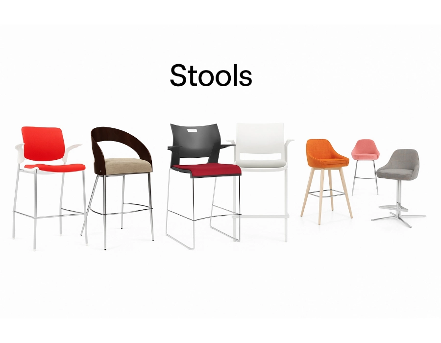 Presentation Stools Modern Stools for Offices in Kansas City - heartlandofficefurniture