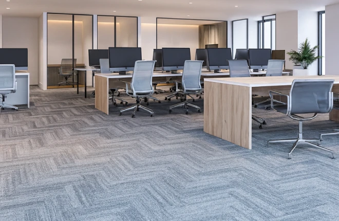 commercial office flooring solution