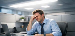 How to Block Overhead Light in a Cubicle