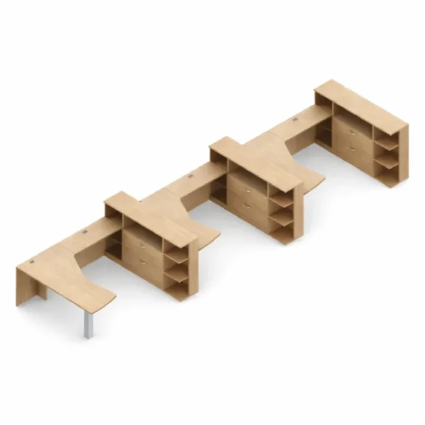 Zira Contemporary Laminate Desking