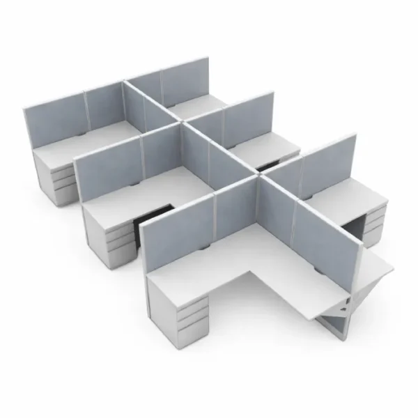 semi private workstations