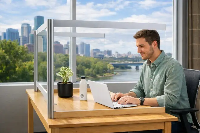 Desk Shield Desktop Acrylic Protection