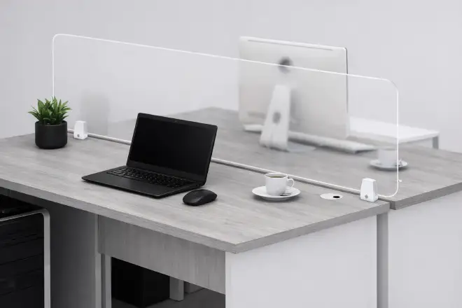 Desk Shield Desktop Acrylic Protection