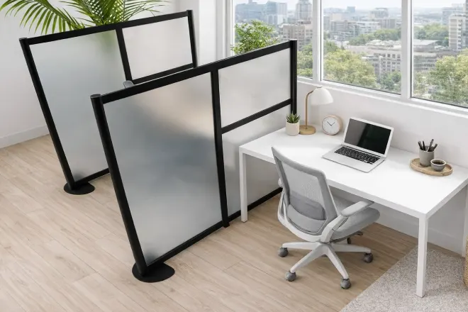 Hitch Acrylic or Dry Erase Floor & Desktop Panels