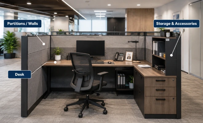 What Is a Cubicle Meaning & Definition - Office Cubicles Explained ...